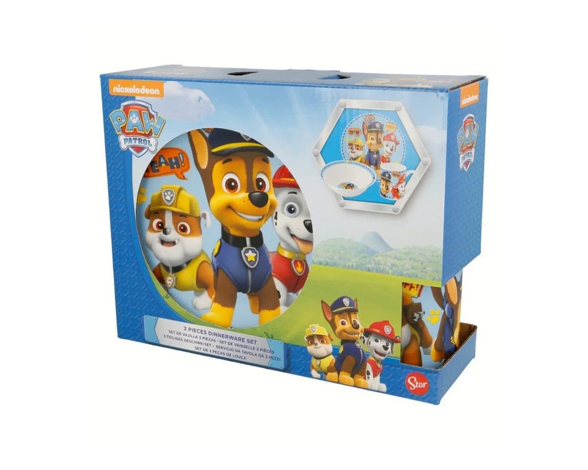 PAW PATROL Keramik Geschirr-Set 3-tlg. für Kinder - Bild 2