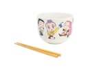 K-Pop Demon Hunters Ramen Schüssel Keramik 2515 ml mit Stäbchen & Geschenkbox Bild 4