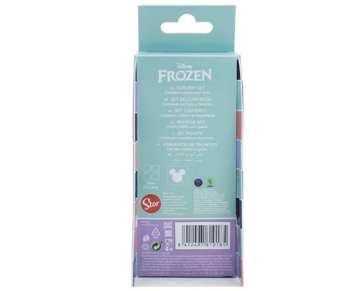 Disney Frozen Kinderbesteck Set 2-tlg. Löffel & Gabel mit Motivgriffen - Bild 3