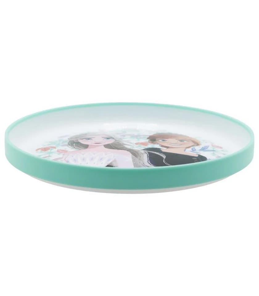 Disney Frozen Kinder Teller Premium Bicolor rutschhemmend Keramik