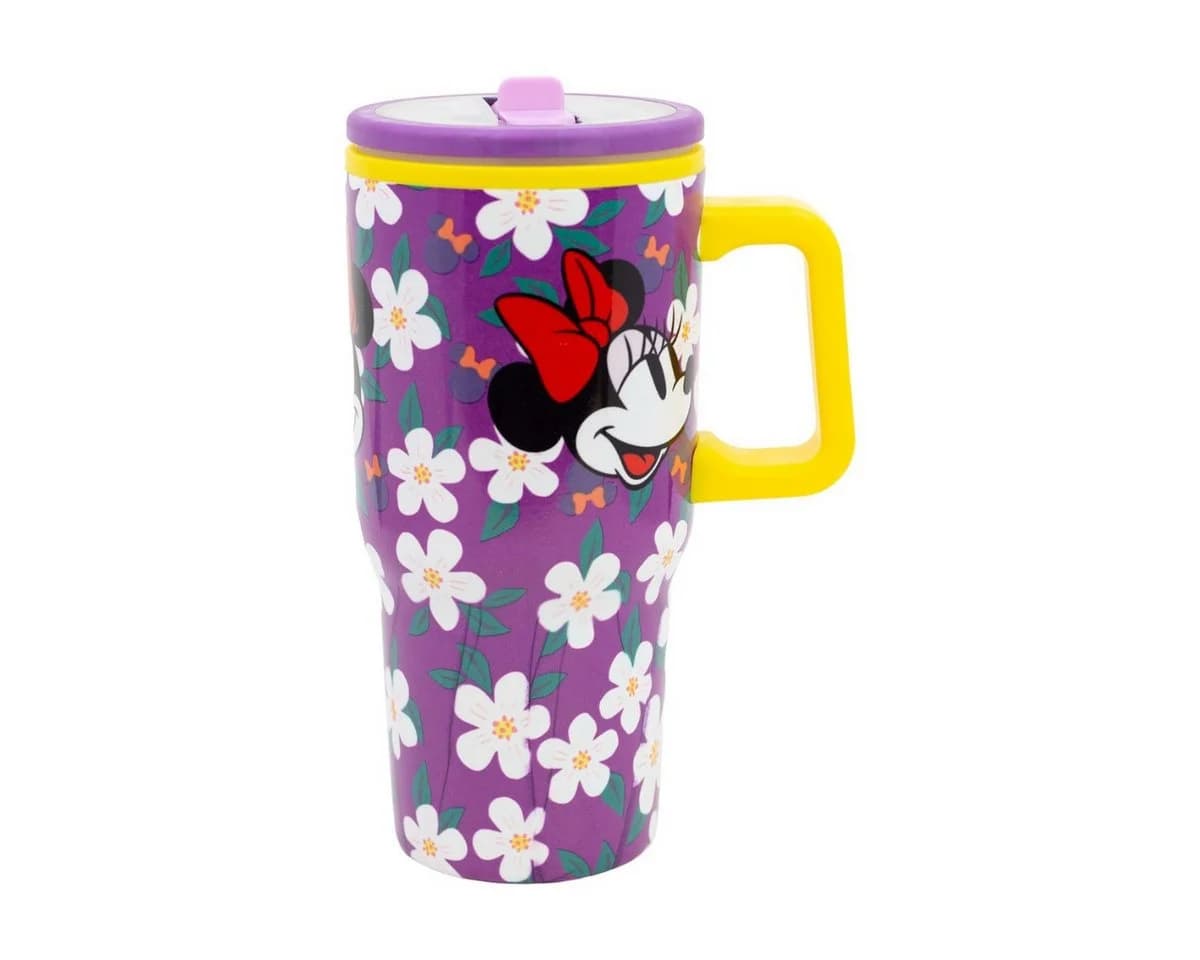 Disney Minnie Mouse Thermobecher 640 ml Edelstahl bunt mit Sipper
