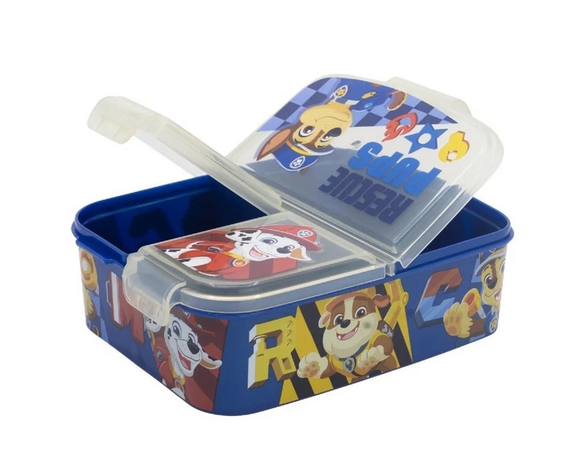 Stor Lunchbox Paw Patrol Kinder Brotdose mit 3 Fächern Bunt - Bild 2