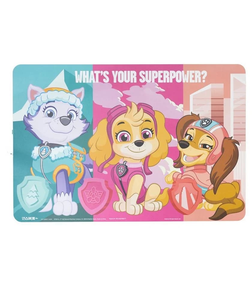 PAW PATROL Platzset Platzdeckchen Kinder 43 x 28,1 cm