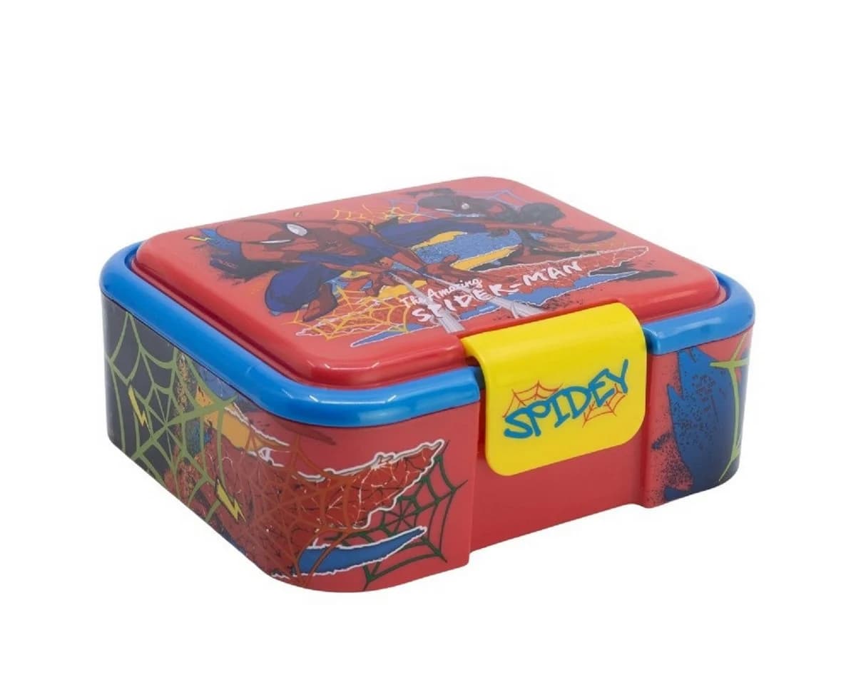 Stor Lunchbox Spiderman Kinder Brotdose Bunt - Bild 2