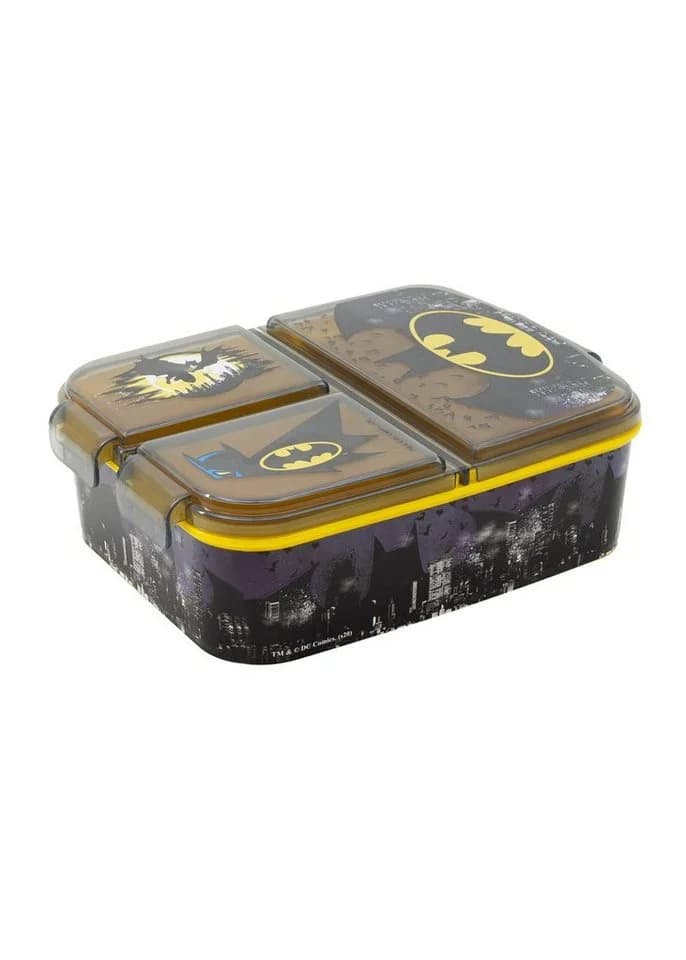 Batman Lunchbox Brotdose mit 3 Fächern - BPA-Frei - Bild 2