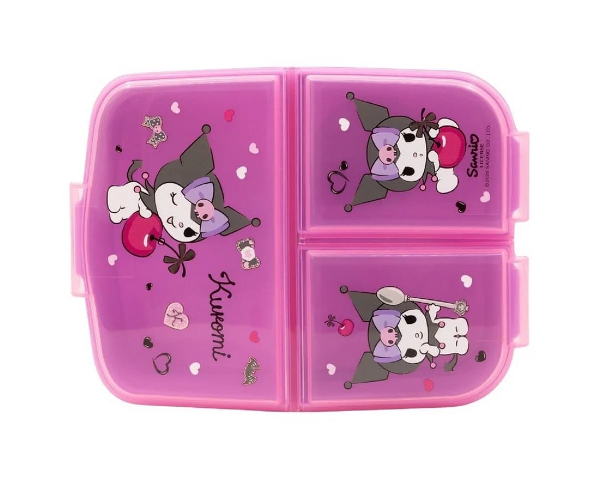 Stor Lunchbox Hello Kitty Kinder Brotdose Rosa 3 Fächer - Bild 3