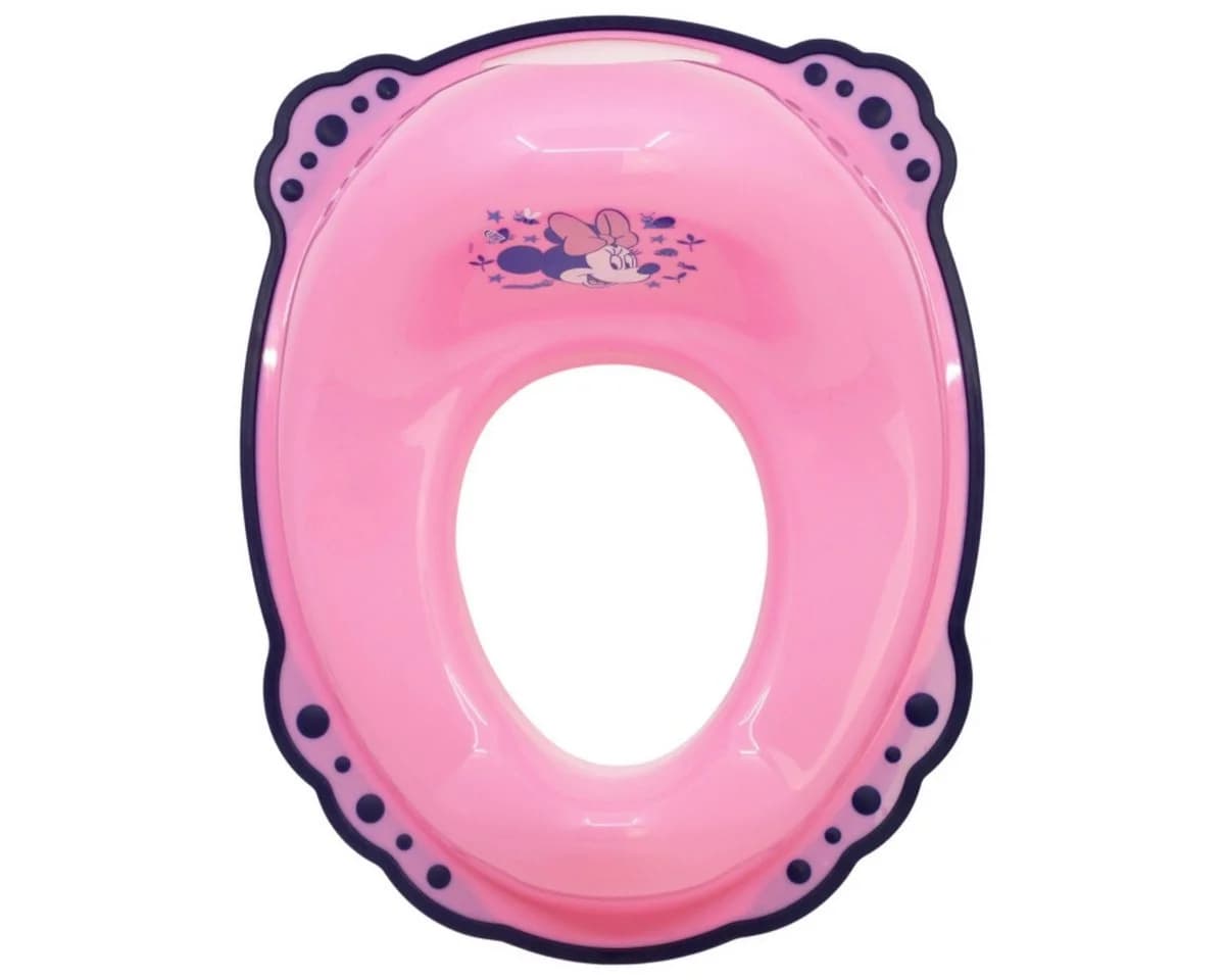 Disney Minnie Mouse Kinder-WC-Sitz Nature Rosa Rutschfest