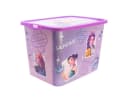 K-Pop Demon Hunters Aufbewahrungsbox HUNTRIX 23 L Klickbox Violet Bild 2