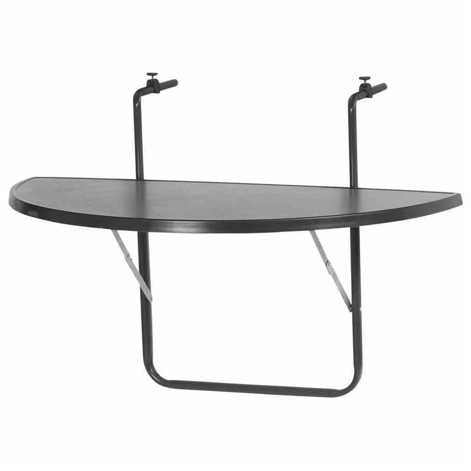 Balkonhängetisch Modern Anthrazit