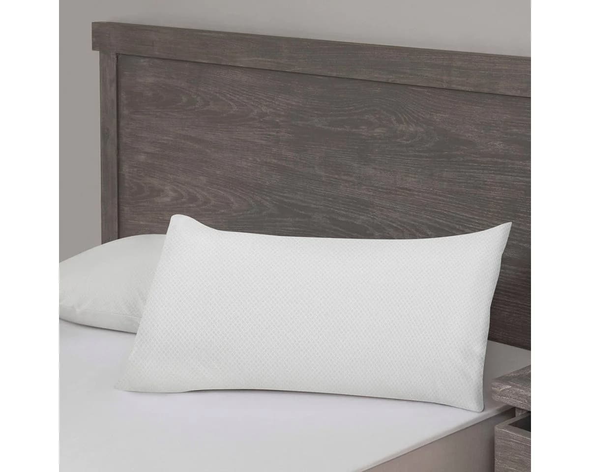 Velfont® Kissenbezug Thermo Comfort Frost Weiß Outlast® Wärmeregulierung - Bild 3