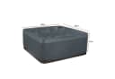 Hentex Pool-Abdeckplane für Whirlpool & Spa 200x200 cm Bild 1
