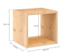Astigarraga Würfelregal Vollholz Dinamic Konfigurierbar Bild 1