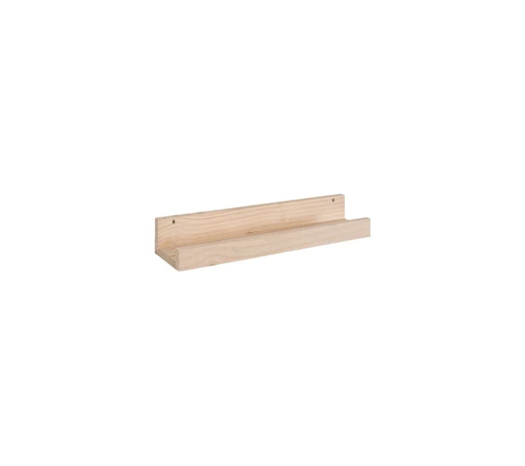 Astigarraga Kit Line Wandregal LONGUE Kiefer Vollholz Bilderleiste