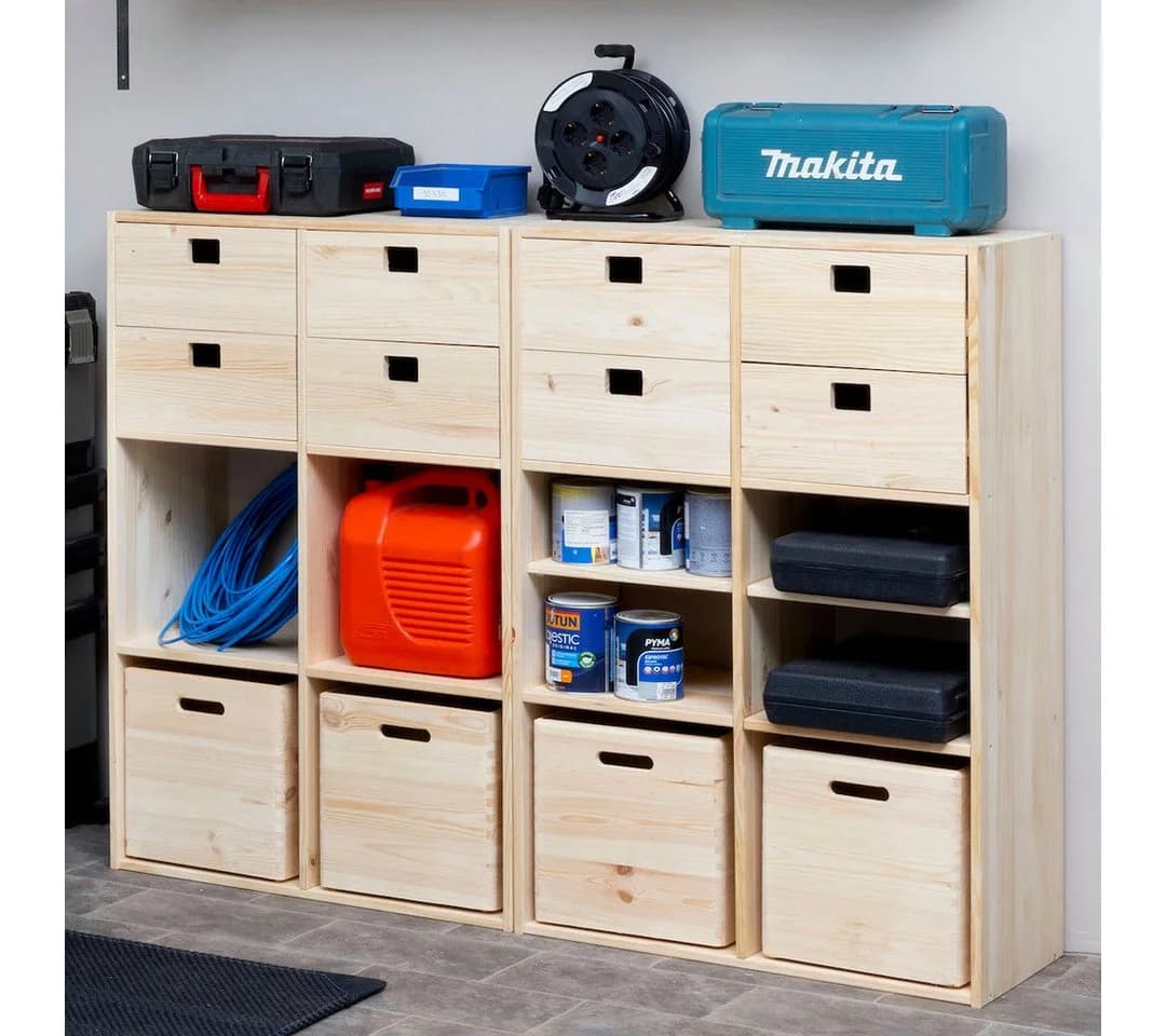 Astigarraga Kit Line Einbauschubladen Kiefer Vollholz Dinamic - Bild 3