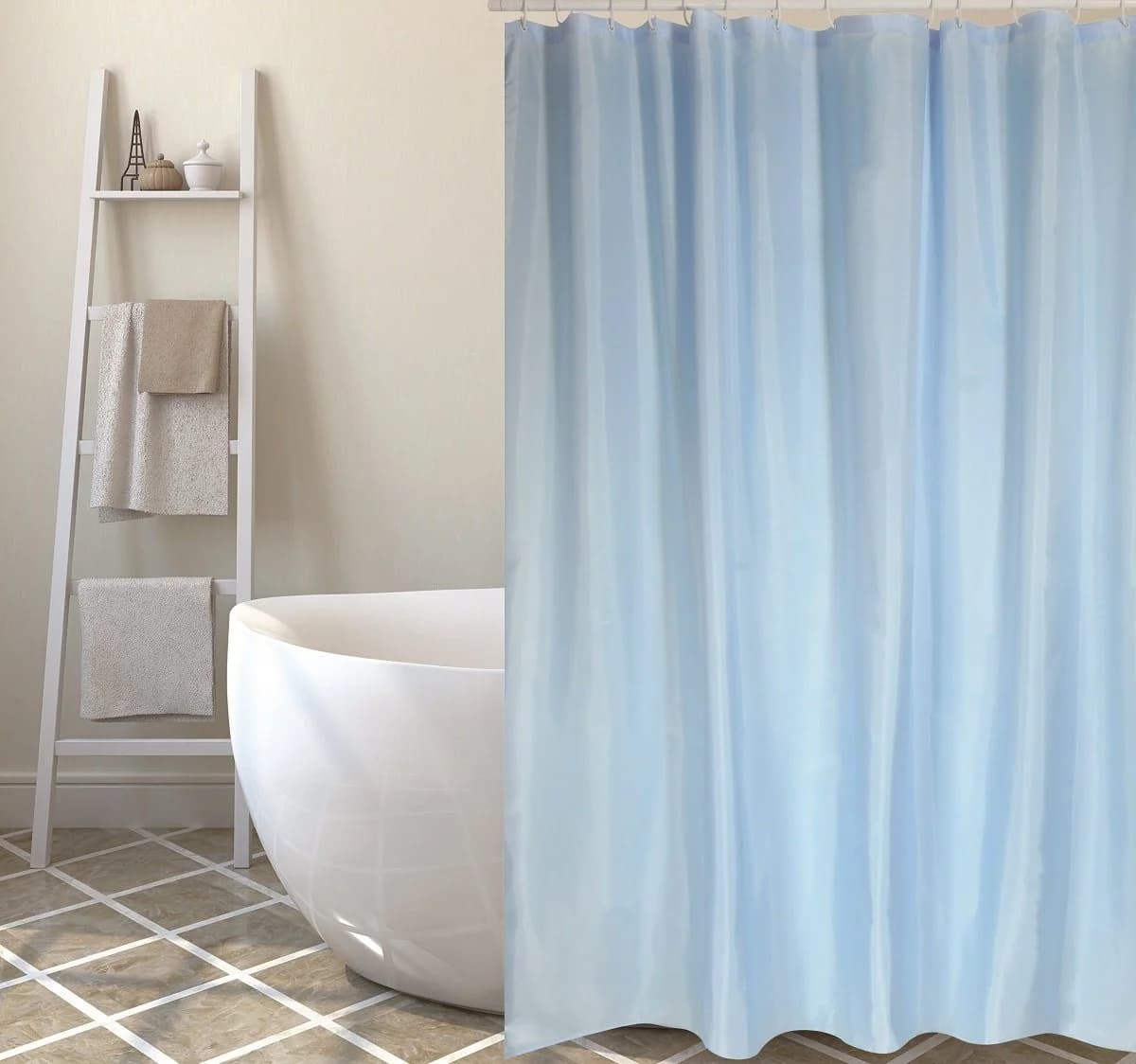 MSV Duschvorhang Cotexsa LISO Blau Polyester Anti-Schimmel