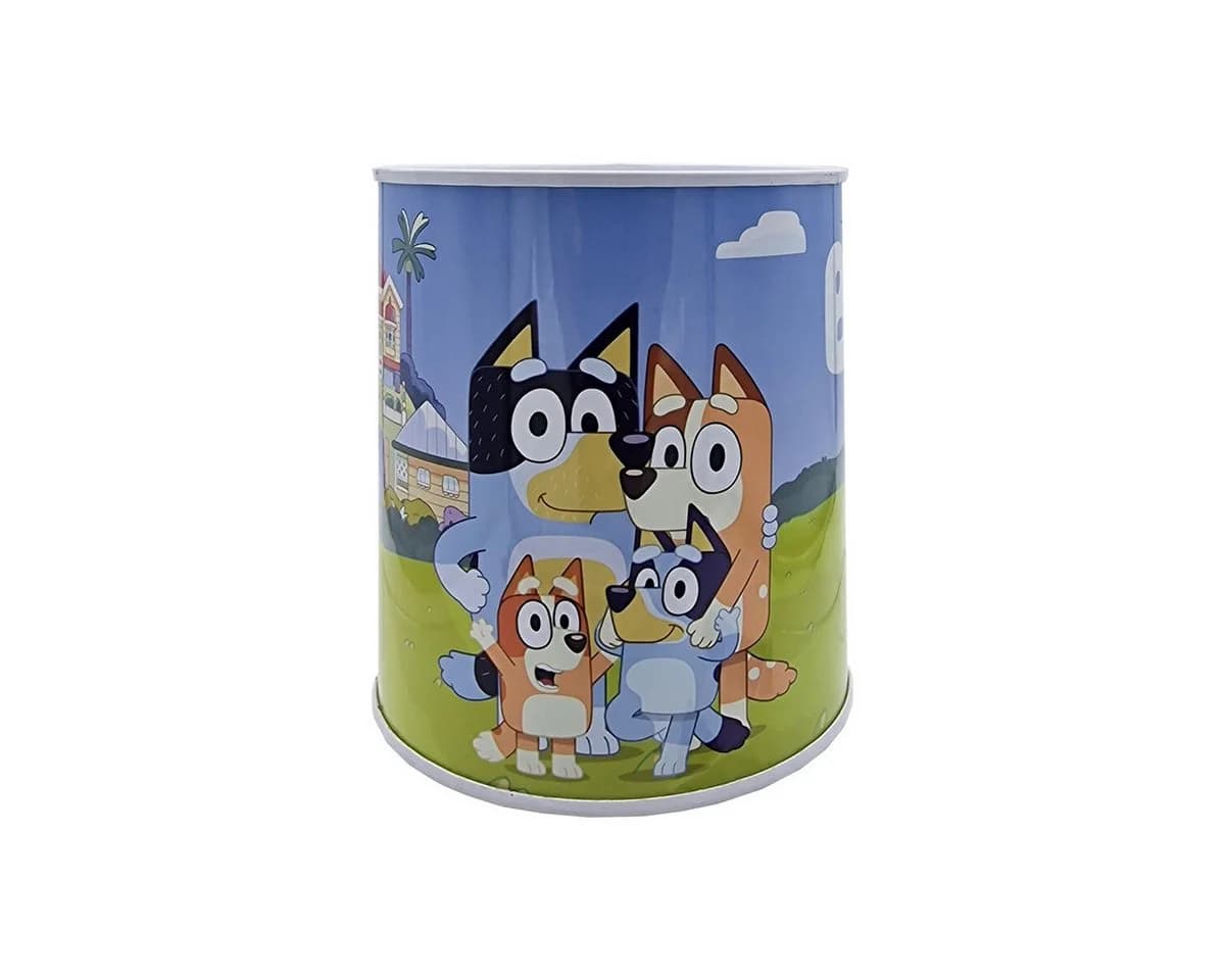 Bluey Spardose Metall Zylindrisch Bunt Sparbüchse - Bild 2