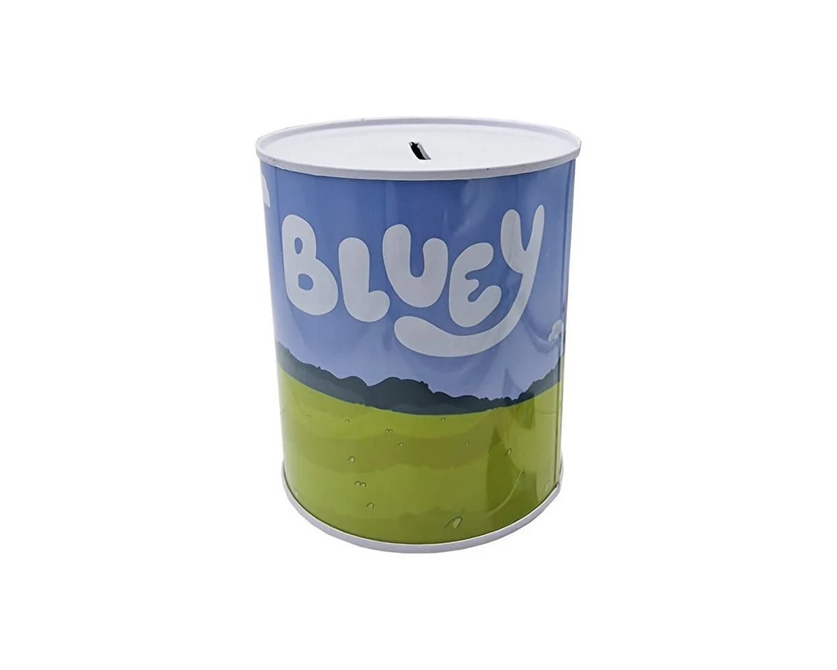 Bluey Spardose Metall Zylindrisch Bunt Sparbüchse - Bild 4