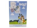 Bluey Malbuch Ausmalset 2 Bücher A4 A5 mit 32 Motiven und Buntstiften Bild 2