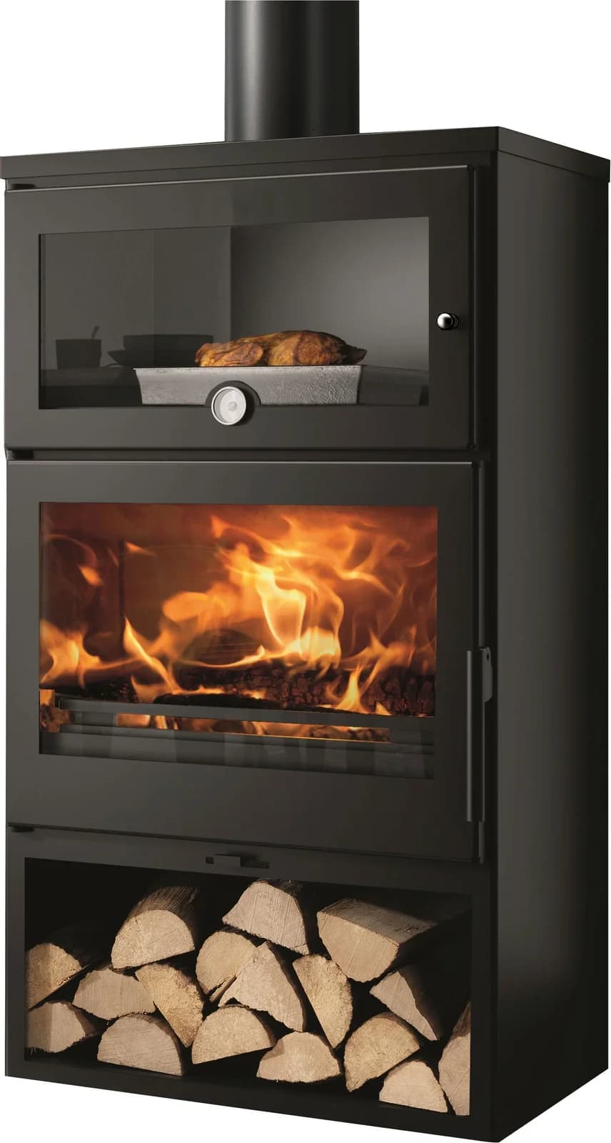 Panadero Kaminofen Oven Ecodesign Schwarz