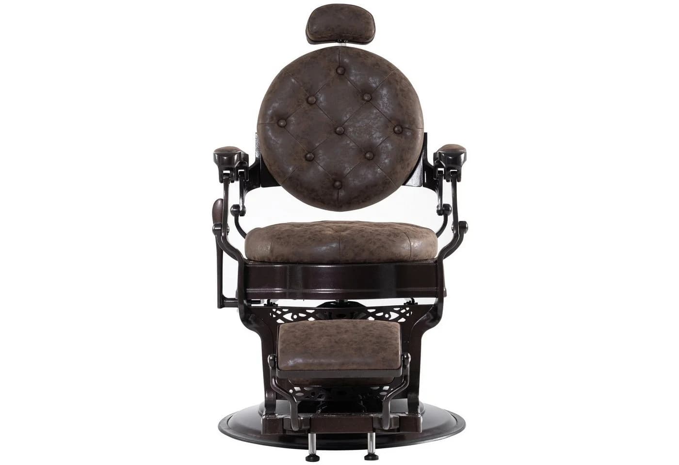 Barberpub Hydraulischer Friseurstuhl Retro Design Kunstleder