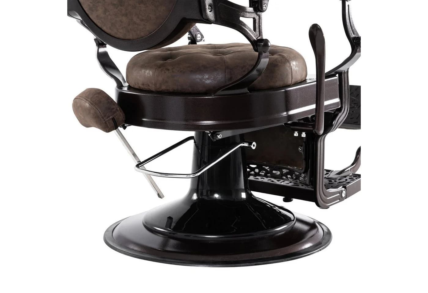 Barberpub Hydraulischer Friseurstuhl Retro Design Kunstleder - Bild 5