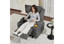 MCombo Elektrischer Relaxsessel 7061 mit Massagefunktion Grau Bild 1