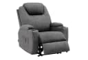 MCombo Elektrischer Relaxsessel 7061 mit Massagefunktion Grau Bild 2