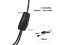 Barberpub Außen-Stehlampe Barber-Pole Barbierstab L018B LED wechselbar mit LED-Kugelleuchte Bild 5