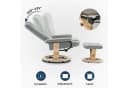 MCombo TV-Sessel M mit Hocker und Relaxfunktion Grau Bild 1