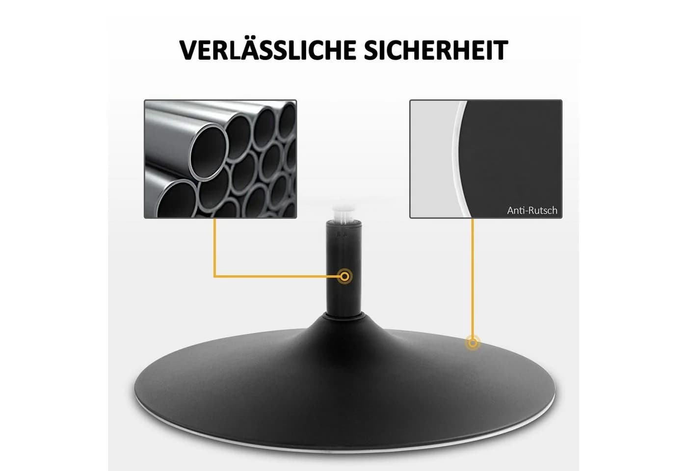 MCombo Drehsessel Mikrofaser 115° gekippte Rückenlehne - Bild 4