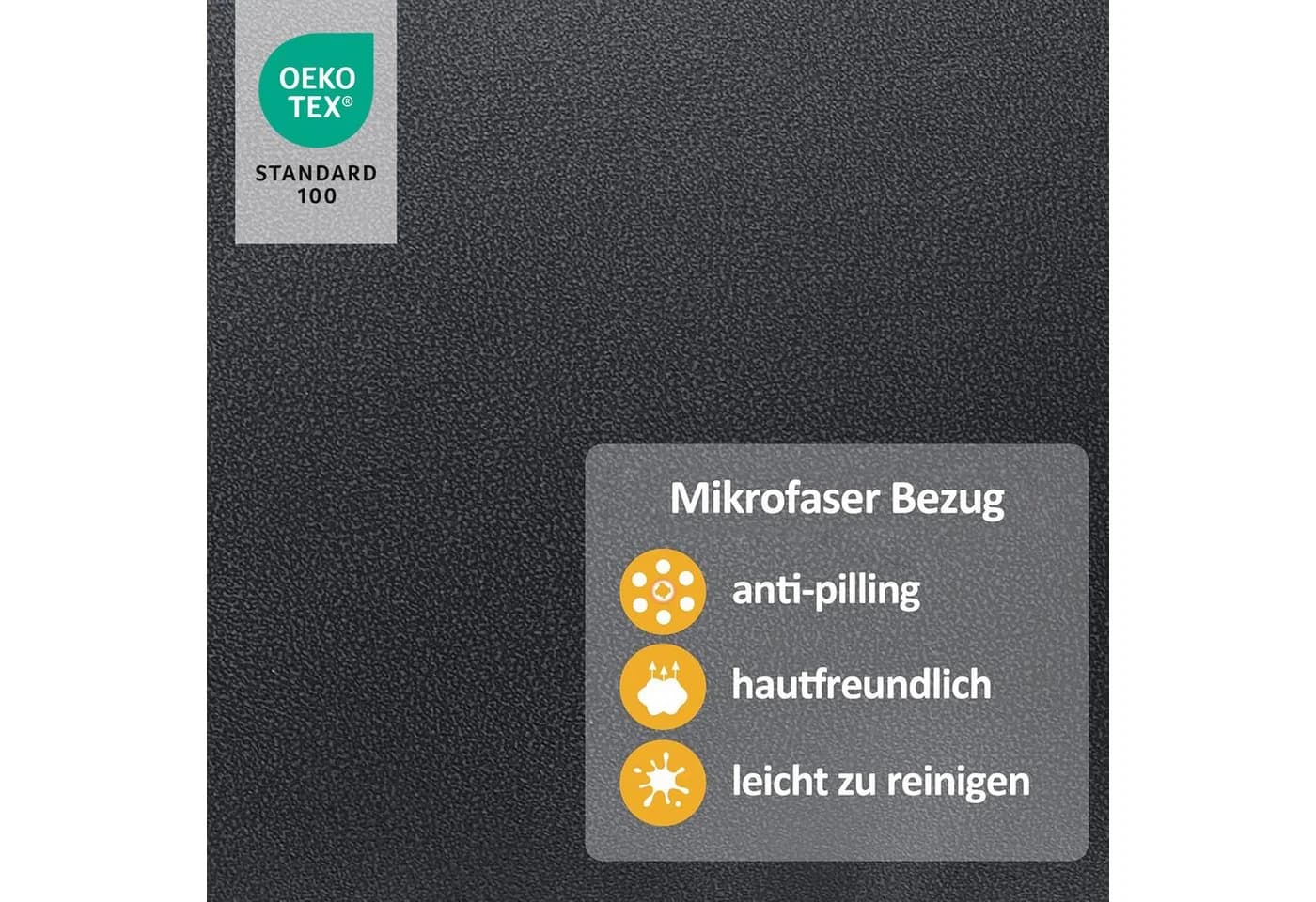 MCombo Drehsessel Mikrofaser 115° gekippte Rückenlehne - Bild 5