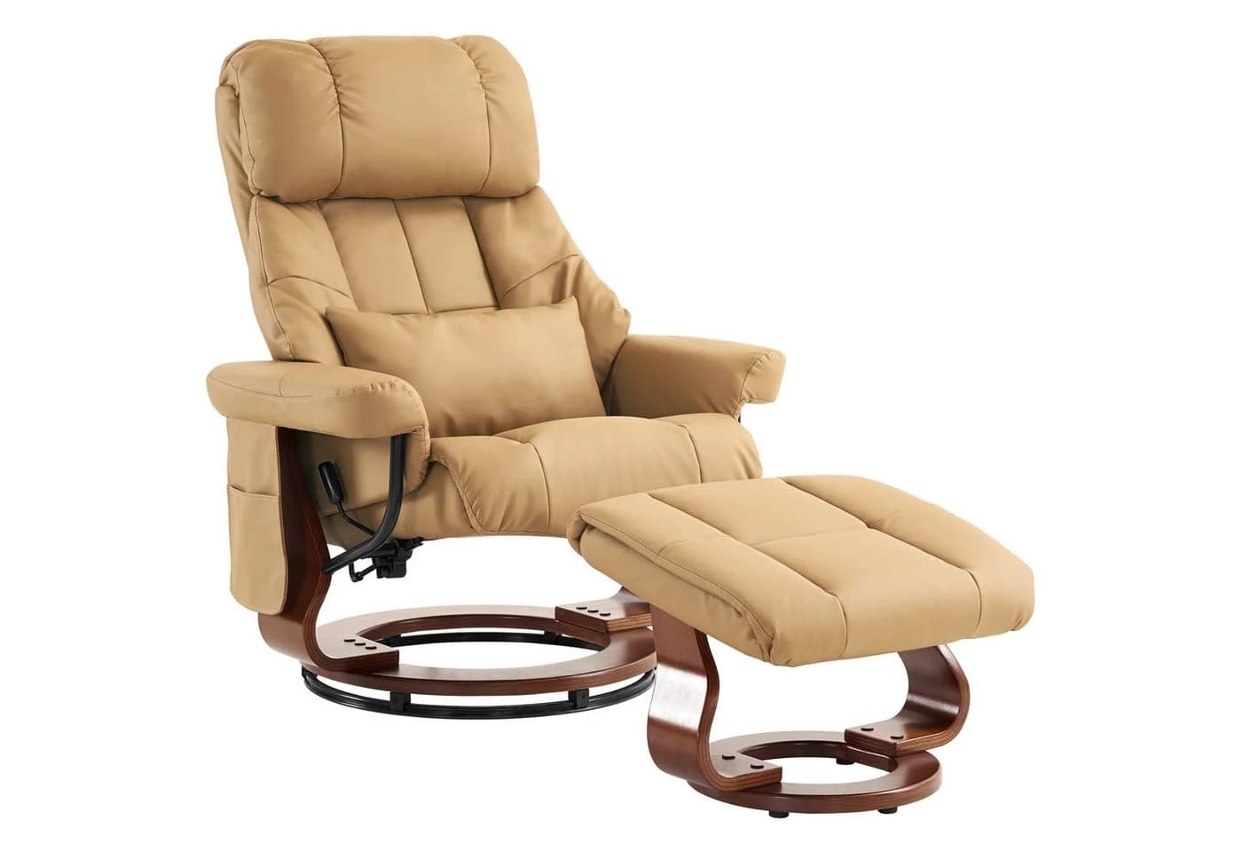 MCombo Relaxsessel 9068 mit Hocker 360° drehbar Liegefunktion - Bild 2