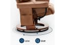 MCombo Relaxsessel mit Hocker, Fernsehsessel, 9066, mit Relaxfunktion Bild 3