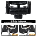 Barberpub Friseurstuhl 8132 Schwarz Kunstleder Hydraulik Kopfstütze Bild 3