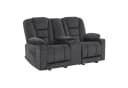 MCombo Relaxsofa 2-3 Sitzer Grau Elektrisch Verstellbar Bild 2