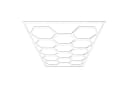 Barberpub Hexagon LED Deckenleuchte Weiß 6500K Wabenform Bild 2