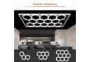 Barberpub Hexagon LED Deckenleuchte Weiß 6500K Wabenform Bild 3