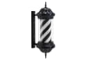 Barberpub Außen-Wandleuchte Barber Pole Barbierstab LED Weiß Schwarz Rot Blau Bild 2