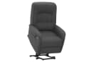 MCombo Relaxsessel mit Aufstehhilfe Mikrofaser Grau Bild 2
