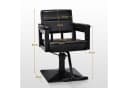 Barberpub Friseurstuhl 2058 Schwarz mit Hydraulikpumpe Bild 1