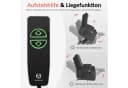 MCombo Elektrischer Relaxsessel mit Aufstehhilfe Grau Stoff Bild 4