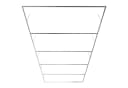 Barberpub Aluminiumrahmen für Hexagon LED Light LP003/LP004/LP005, ohne Leuchtmittel Bild 2