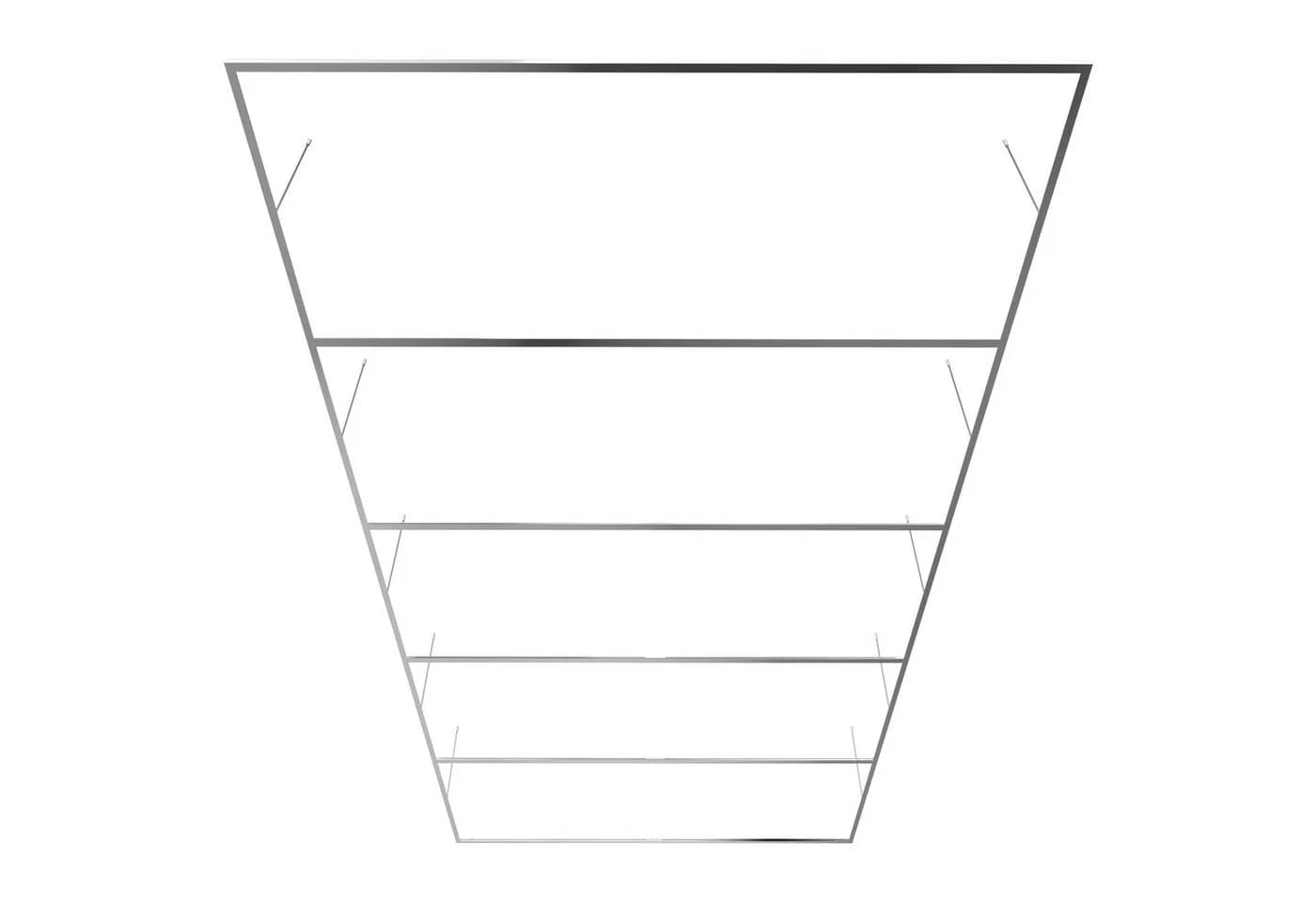 Barberpub Aluminiumrahmen für Hexagon LED Light LP003/LP004/LP005, ohne Leuchtmittel - Bild 2