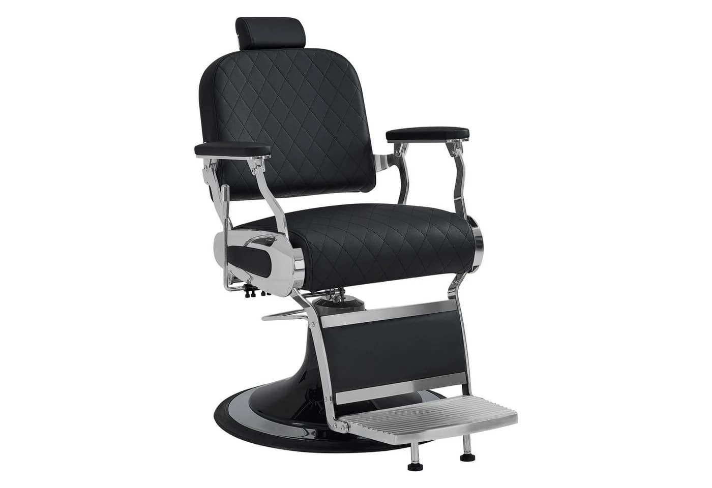 Barberpub Friseurstuhl mit Kopfstütze 3855, Höhenverstellbar - Bild 2