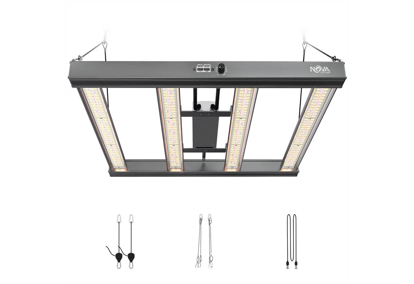 NovaGrove Pflanzenlampe LED Grow Lampe Vollspektrum IR Dimmbar - Bild 2