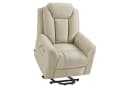 MCombo Fernsehsessel mit Aufstehhilfe, Massage & Heizung, Beige/Grau Bild 2