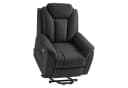 MCombo Relaxsessel mit Aufstehhilfe, Massage & Heizung, Grau/Beige Bild 2