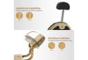 Barberpub Friseurstuhl Schwarz/Gold hydraulisch höhenverstellbar Bild 4