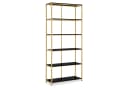 Barberpub Bücherregal - Schlichtes Standregal MDF Metall Bild 2