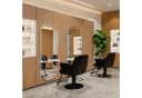 Barberpub Wandspiegel mit LED-Beleuchtung Oval Bild 1